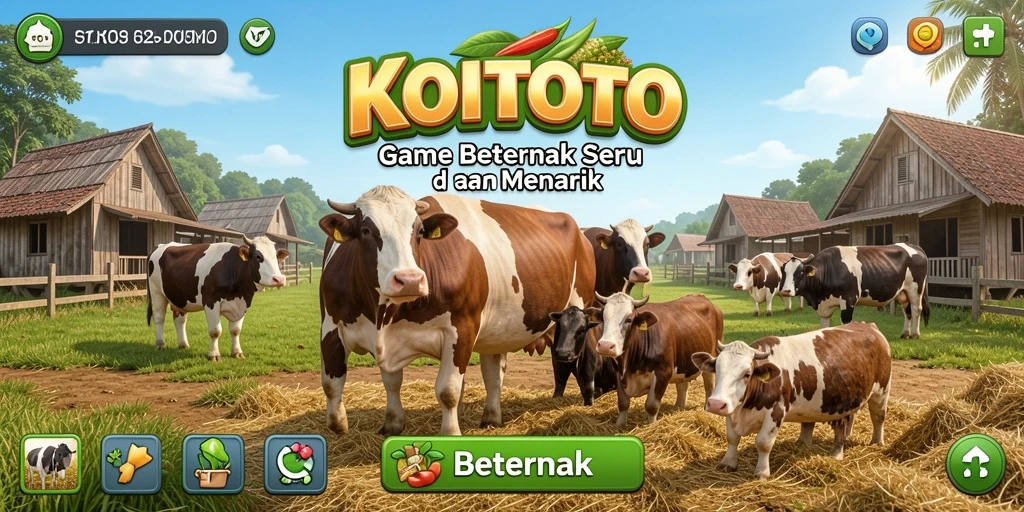 Tampilan antarmuka utama KOITOTO yang menarik dan intuitif.